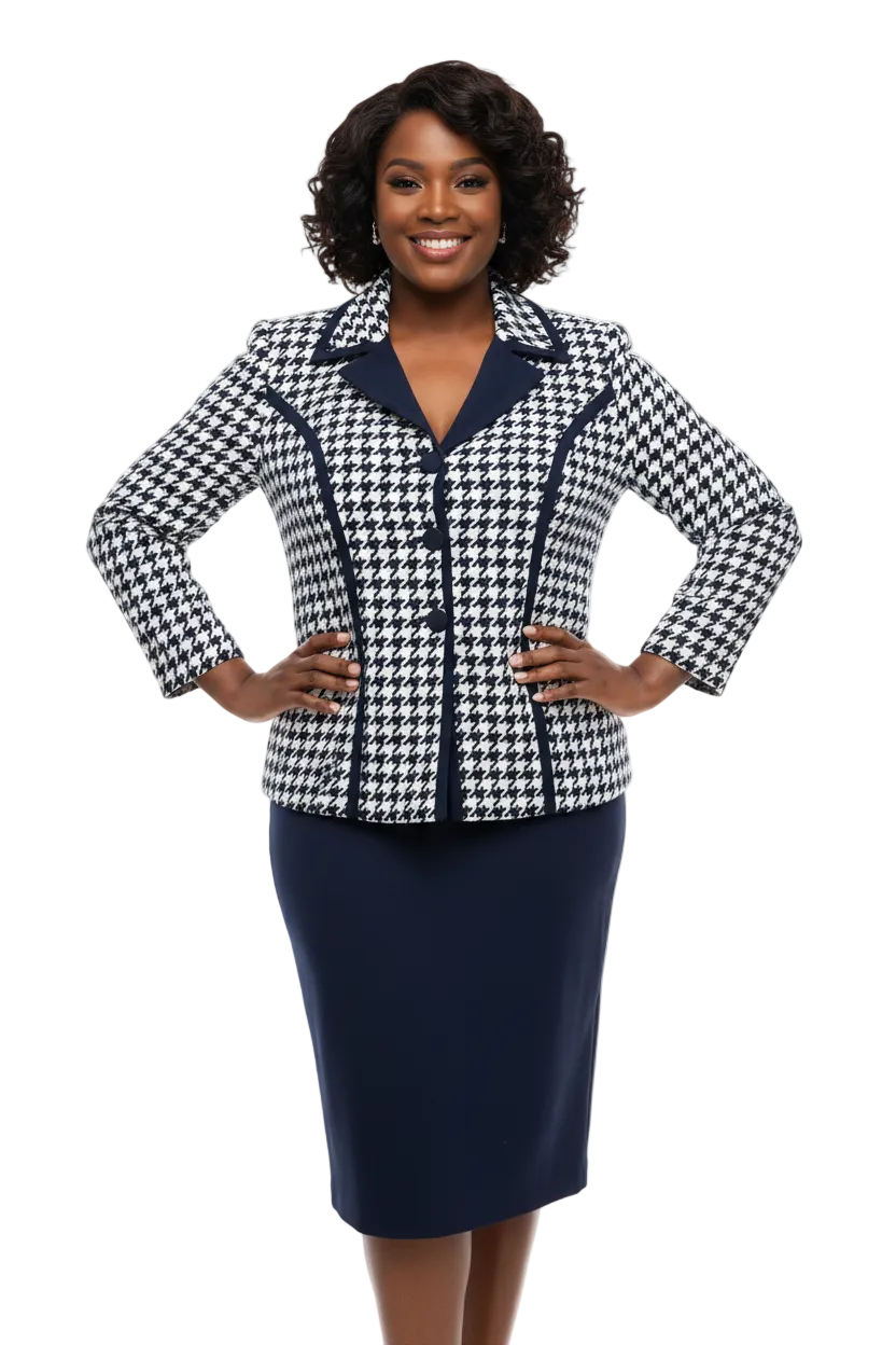 Houndstooth Suit - Model 3