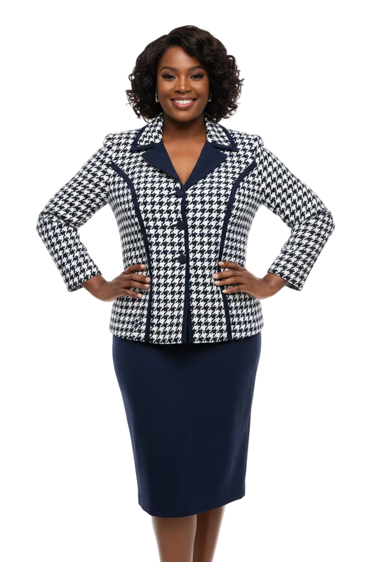 Houndstooth Suit - Model 3