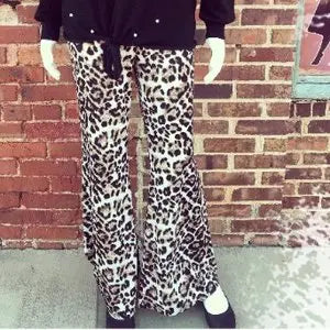 Plus-size Leopard Print Pants - perfect for making a bold statement! Long leg Friendly😍 Fashioned For U